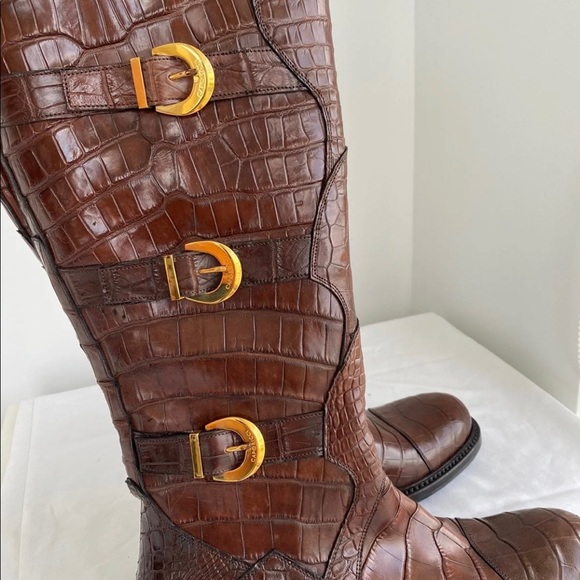 CAPORICCI 572 Alligator Boots - Picture 11 of 14